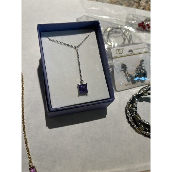 New Costume‎ Fashion Jewelry Lot Of Mixed Toned Colorful w Lucky, Pearl NOS Vntg - Picture 4 of 9